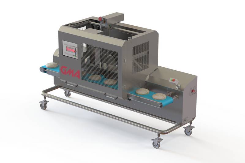 ultrasonic bakery slicer for round products